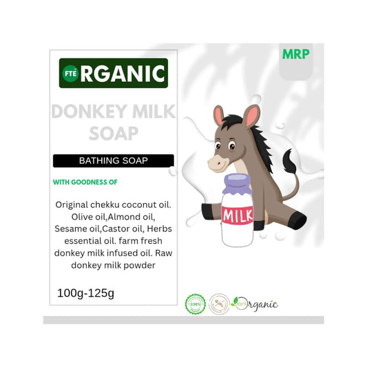 FTE Organic Donkey milk soap - FTEOrganic.com