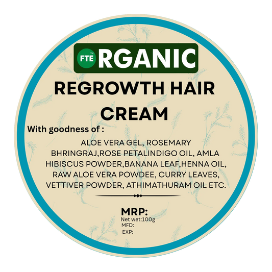 FTE Organic Hair regrowth cream - FTEOrganic.com