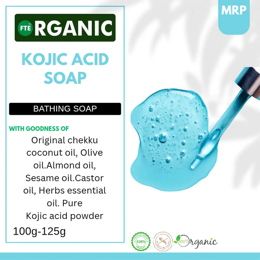 FTE Organic Kojic acid soap - FTEOrganic.com