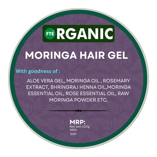 FTE Organic Moringa hair gel - FTEOrganic.com