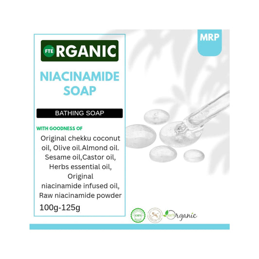 FTE Organic Niacinamide soap - FTEOrganic.com