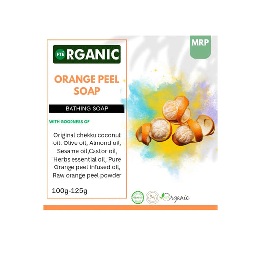 FTE Organic Orange peel soap - FTEOrganic.com