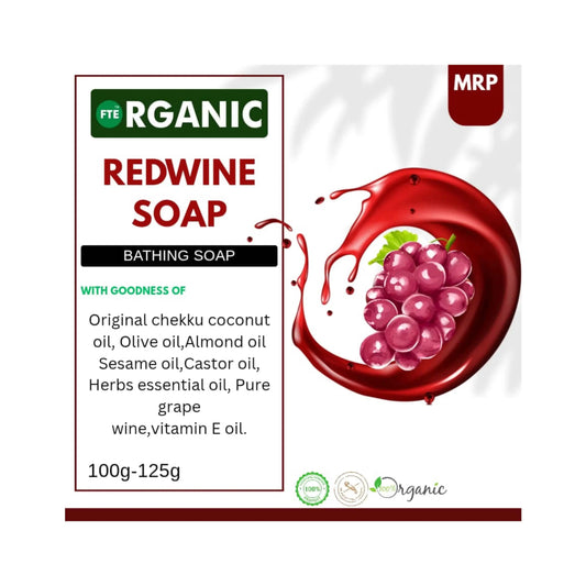FTE Organic Redwine soap - FTEOrganic.com
